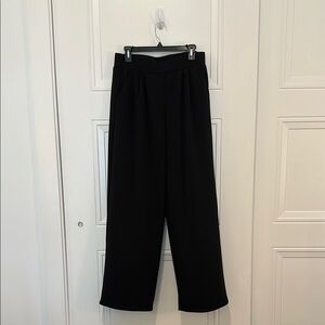 Elegant Black Wide-Leg Trousers